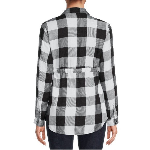 NWT Maternity Popover Top from Time and Tru - Picture 3 of 6